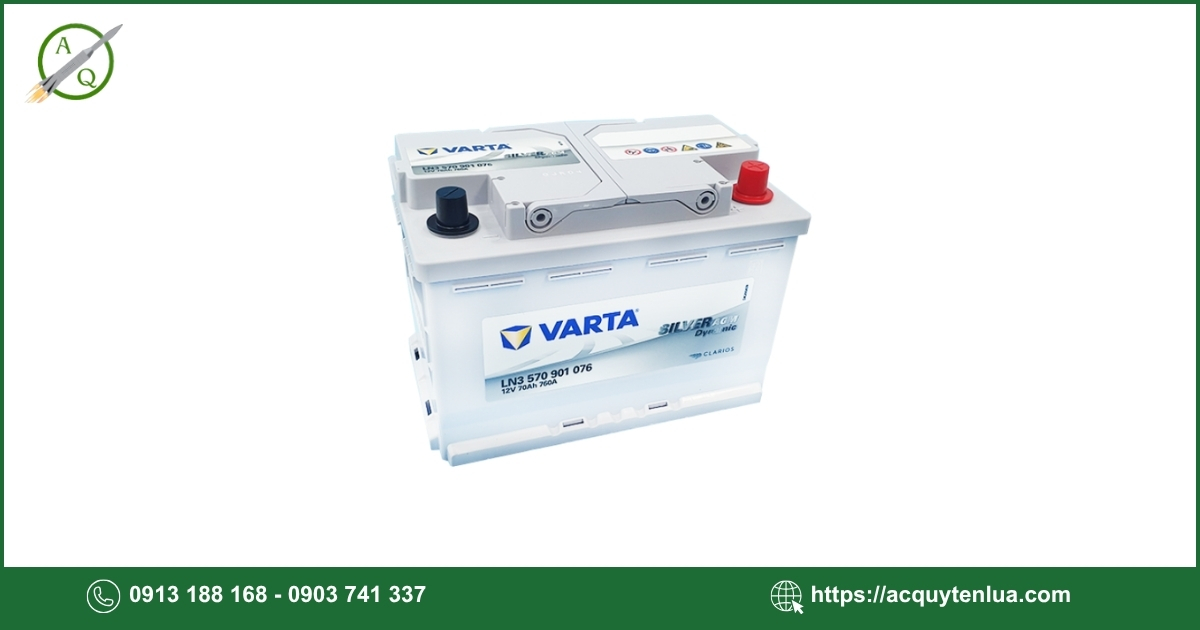 Bình ắc quy VARTA - AGM LN3 (DIN70)