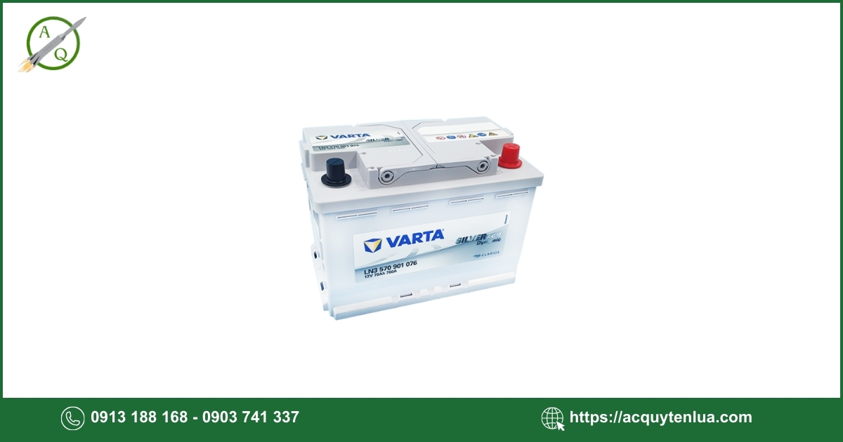 Bình ắc quy VARTA - AGM LN3 (DIN70)