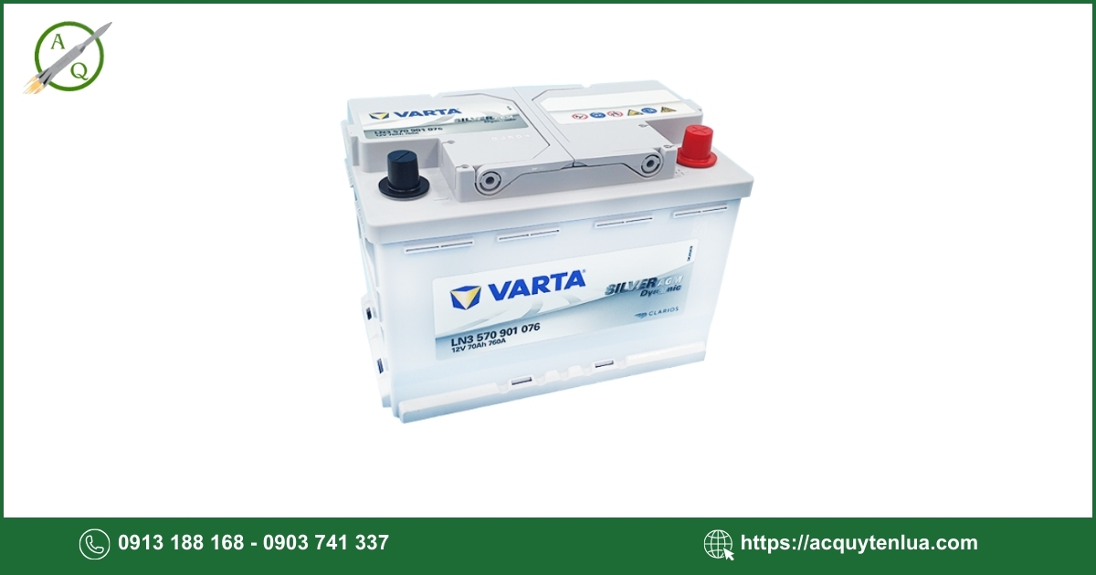 Bình ắc quy VARTA - AGM LN3 ( DIN70 )
