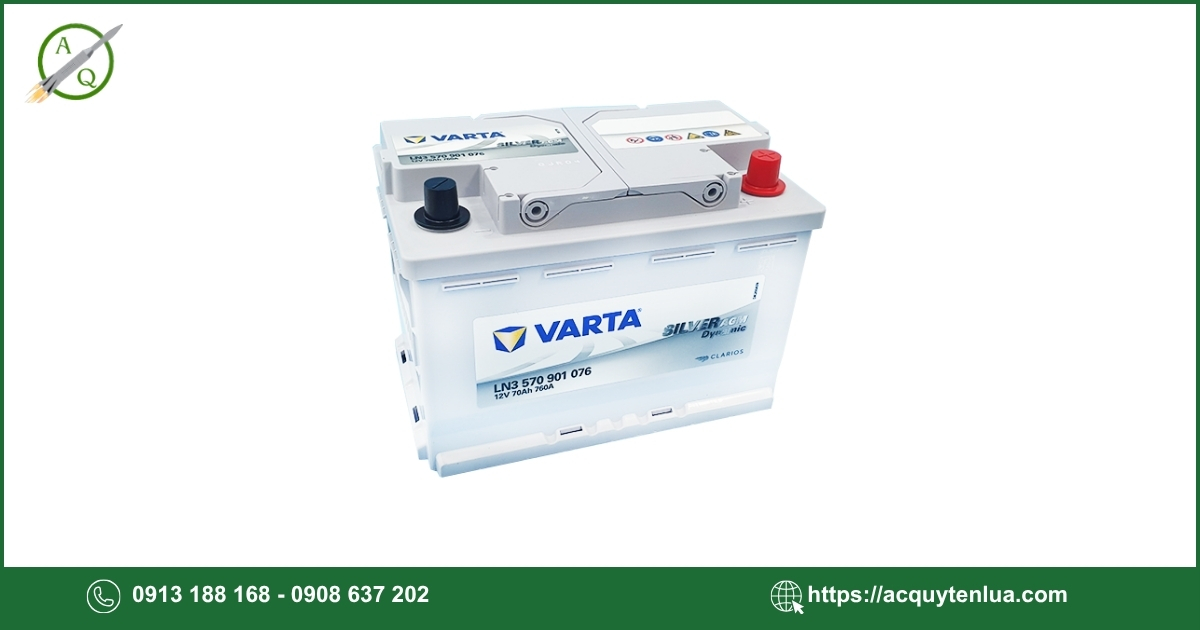 Bình ắc quy VARTA - AGM LN3 ( DIN70 )