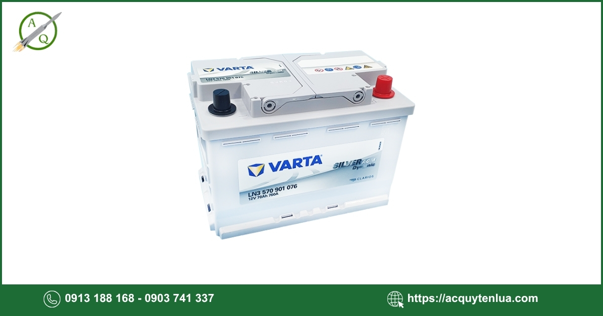 Bình ắc quy VARTA - AGM LN3 ( DIN70 )