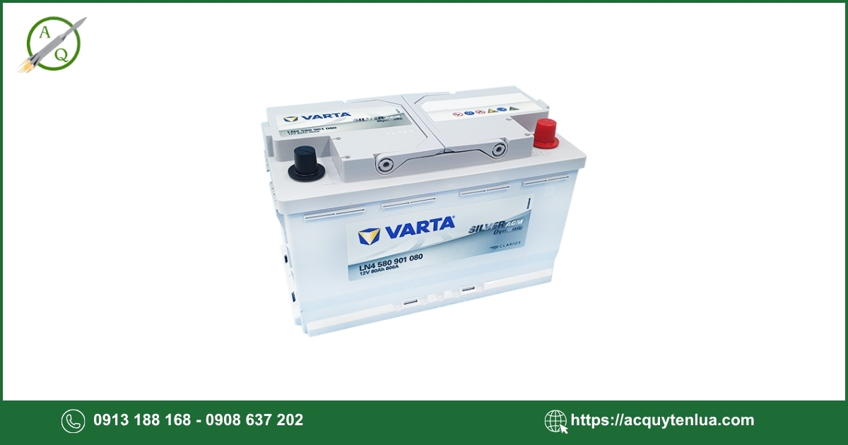 Bình ắc quy VARTA - AGM LN4 (DIN 80)