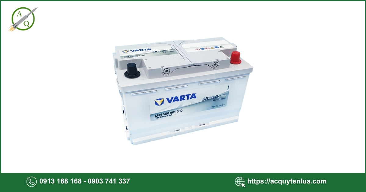 Bình ắc quy VARTA - AGM LN4 (DIN 80)