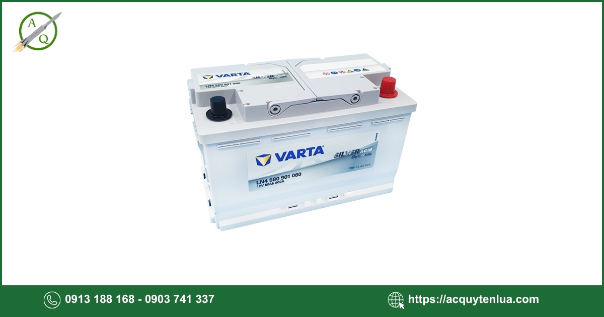 Bình ắc quy VARTA - AGM LN4 (DIN80)