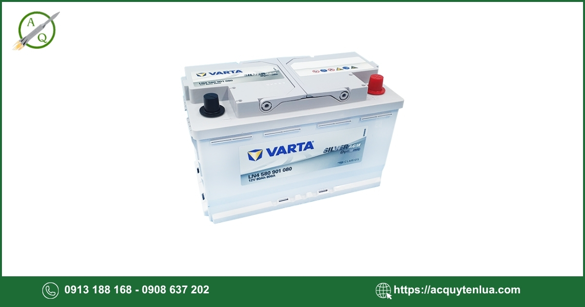 Bình ắc quy VARTA - AGM LN4 (DIN80)