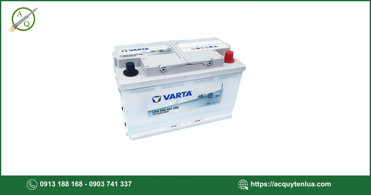 Bình ắc quy VARTA - AGM LN4 (DIN80)