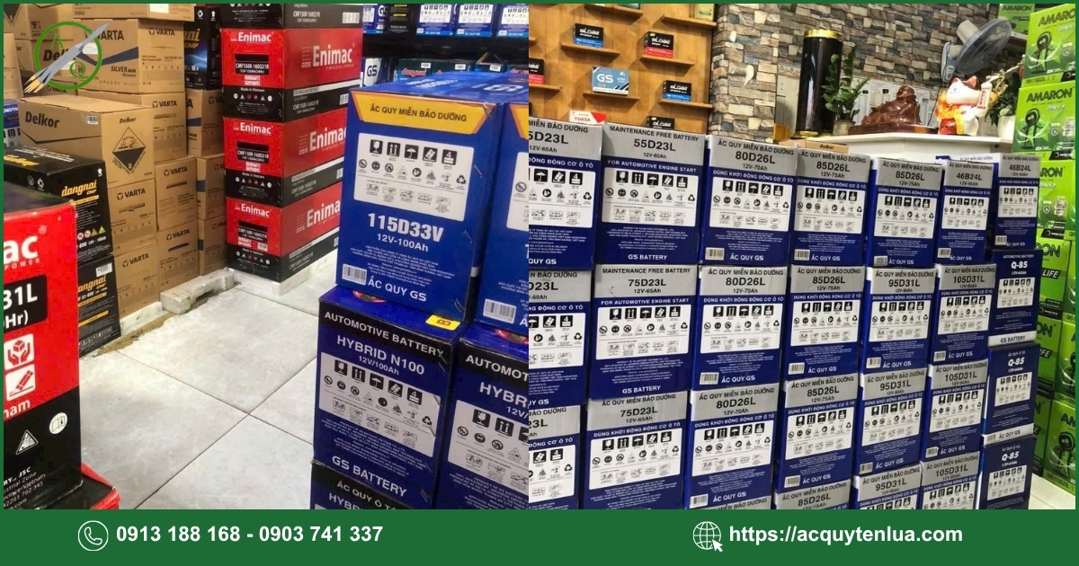 Bình ắc quy xe Ford Focus ST là bình nào?