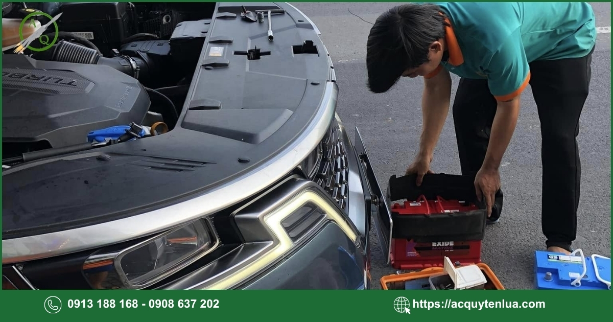 Bình ắc quy xe Hyundai County là bình nào?