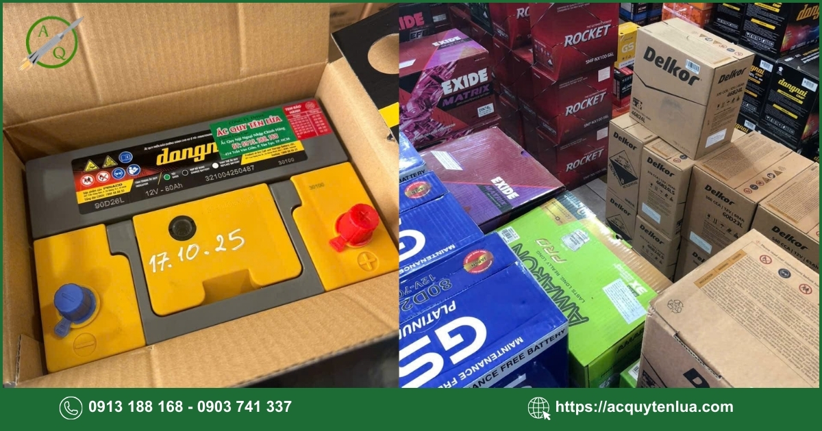 Bình ắc quy xe Hyundai Santafe máy xăng là bình nào?