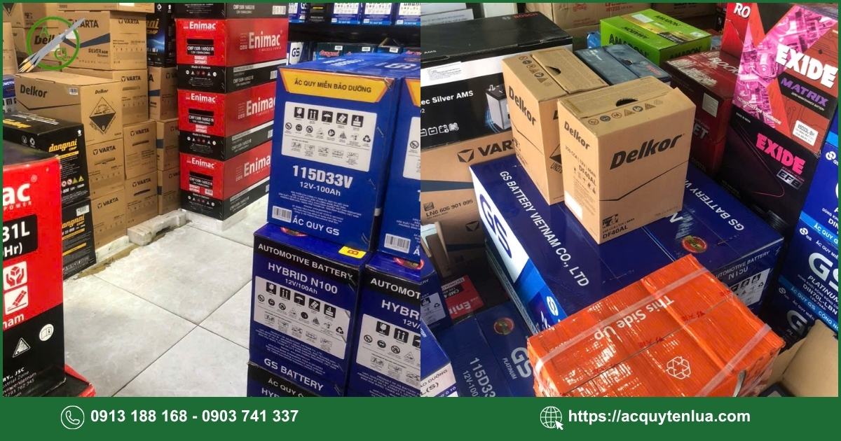 Bình ắc quy xe Kia EV6 là bình nào?