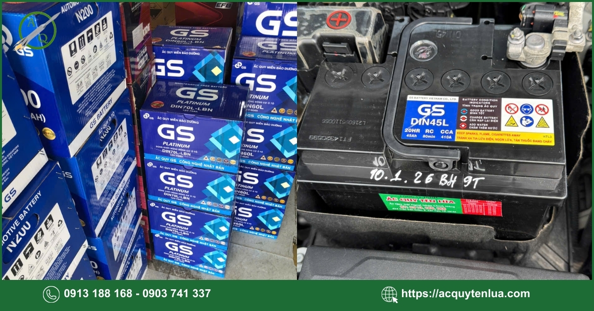 Bình ắc quy xe Mazda CX-50 là bình nào?