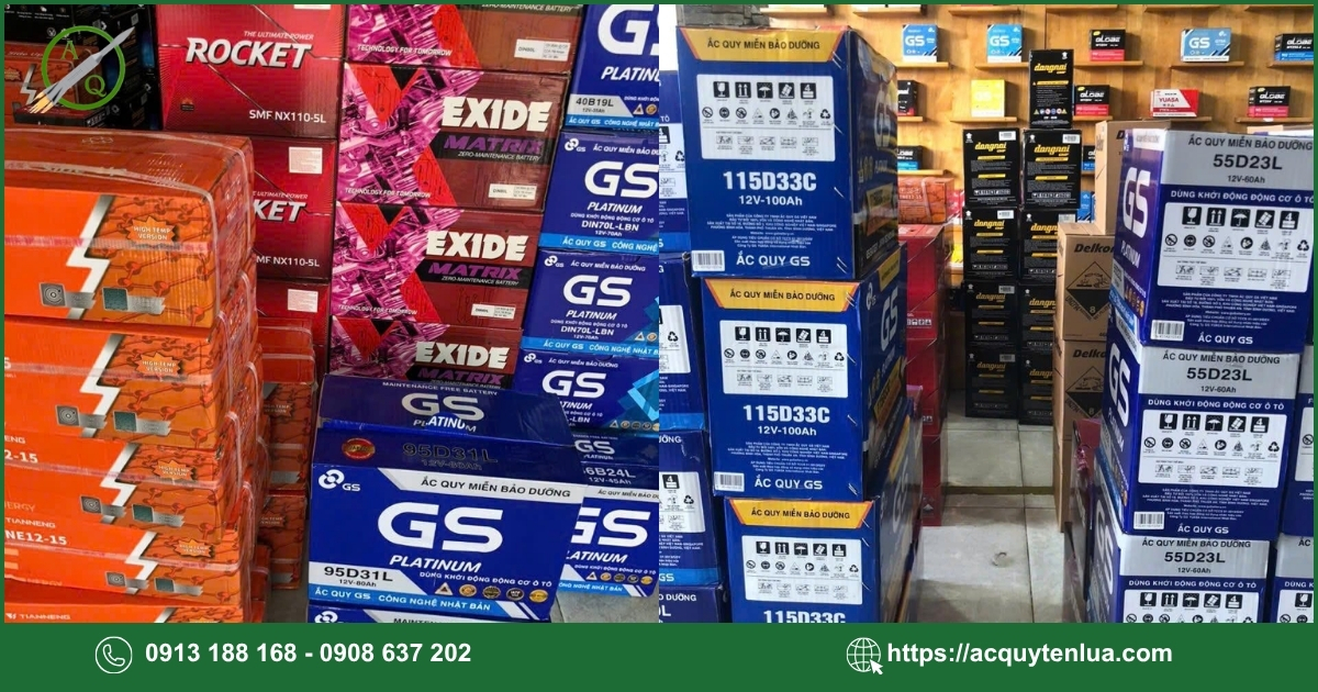 Bình ắc quy xe Mercedes GLA là bình nào?