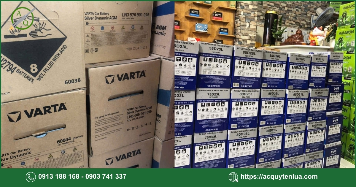 Bình ắc quy xe Toyota CH-R là bình nào?