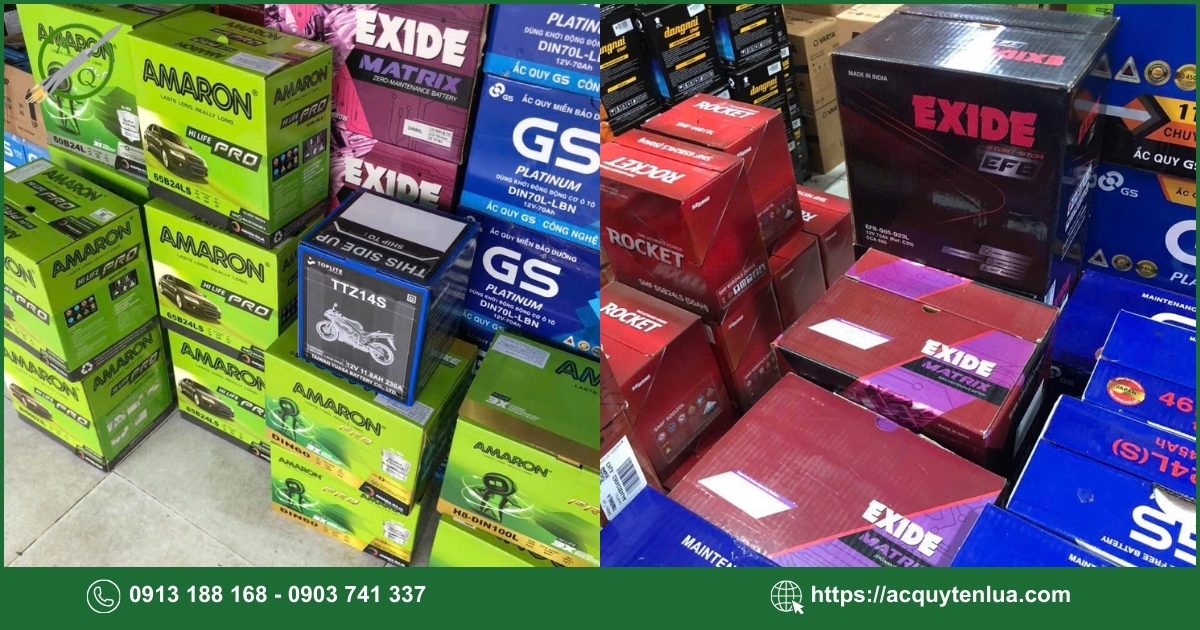 Bình ắc quy xe Toyota Innova 2017 đến nay là bình nào?