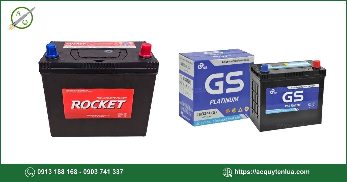 Các loại bình ắc quy phù hợp cho Honda Civic RS