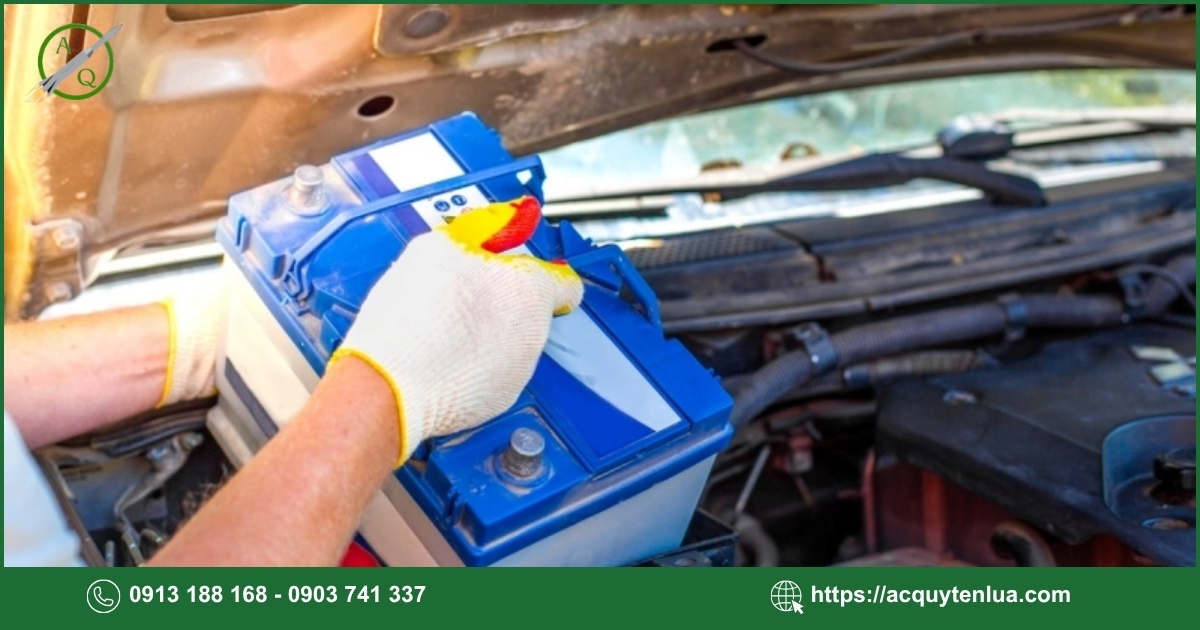 Dấu hiệu nhận biết cần được thay thế bình ắc quy xe Suzuki APV