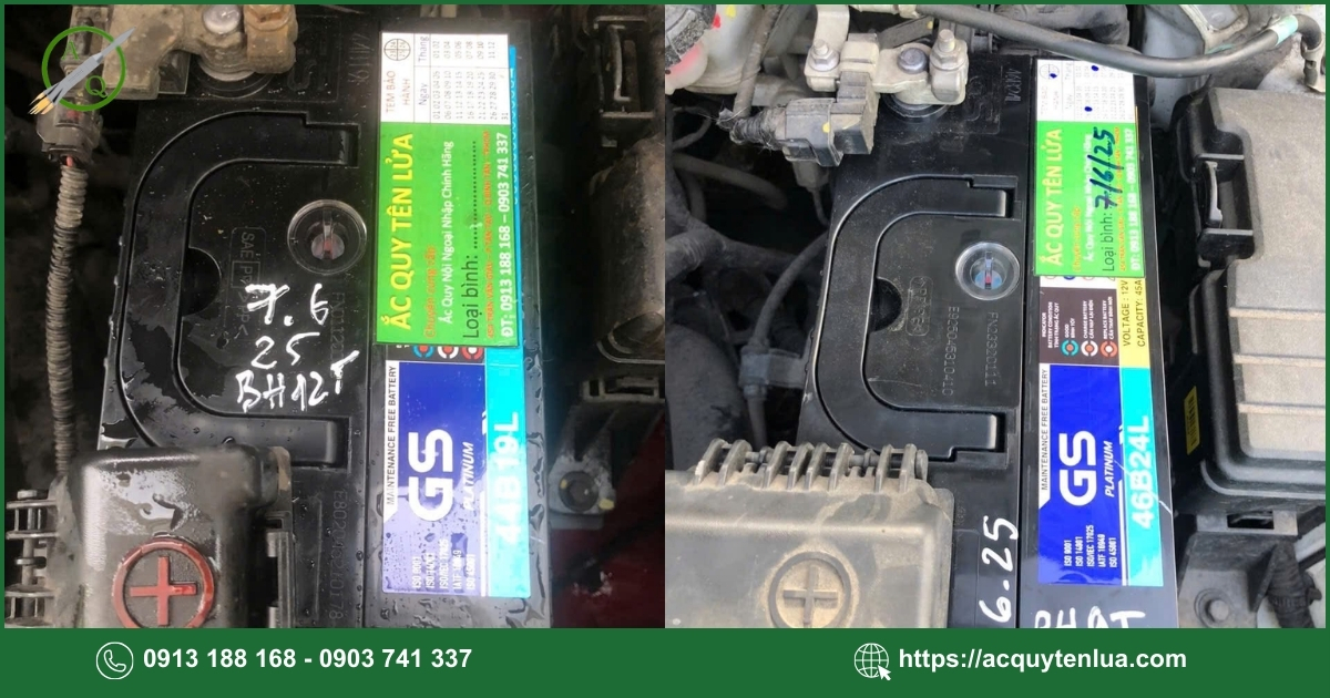 Hướng dẫn thay bình ắc quy chuẩn cho xe Ford EcoSport