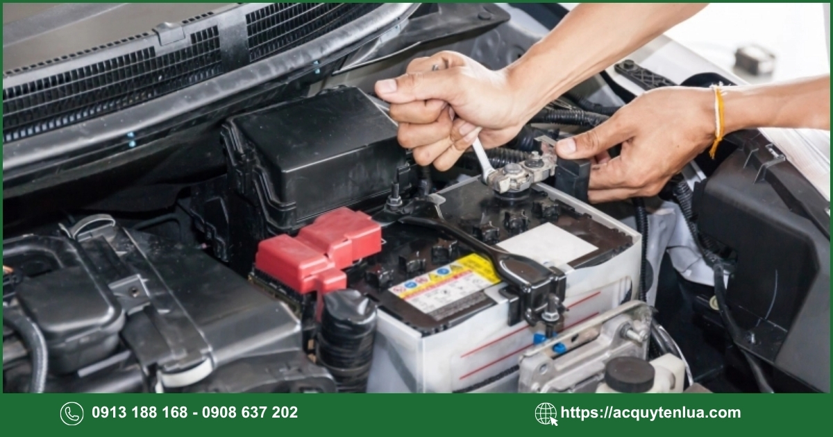Hướng dẫn thay bình ắc quy xe HONDA ODYSSEY