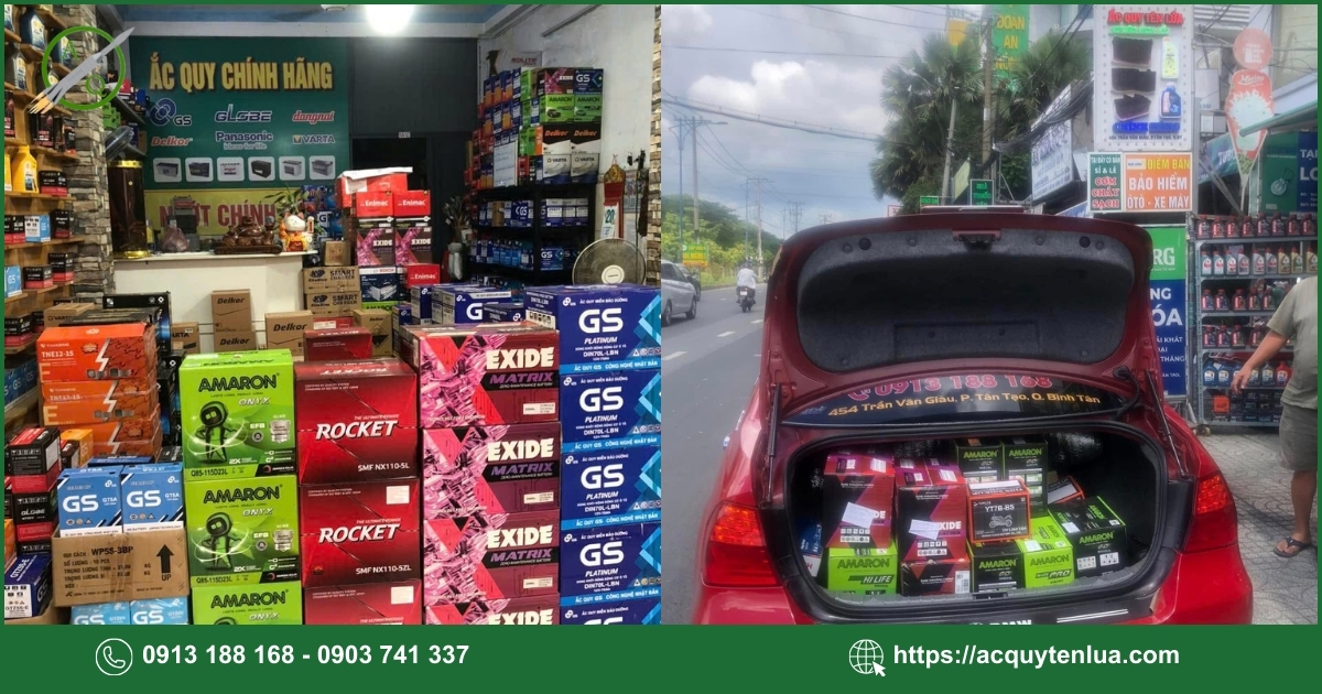 Lý do nên chọn Ắc Quy Tên Lửa để thay bình ắc quy xe Mazda 8