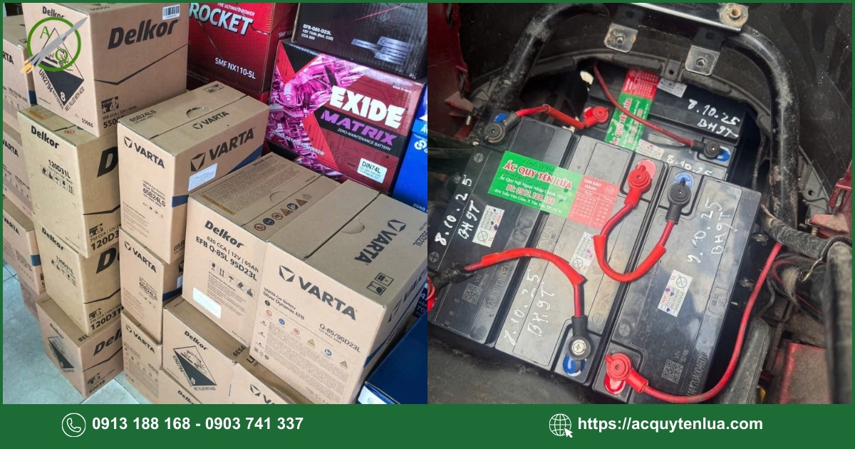 Lý do nên chọn Ắc Quy Tên Lửa để thay bình ắc quy xe Mazda Tribute