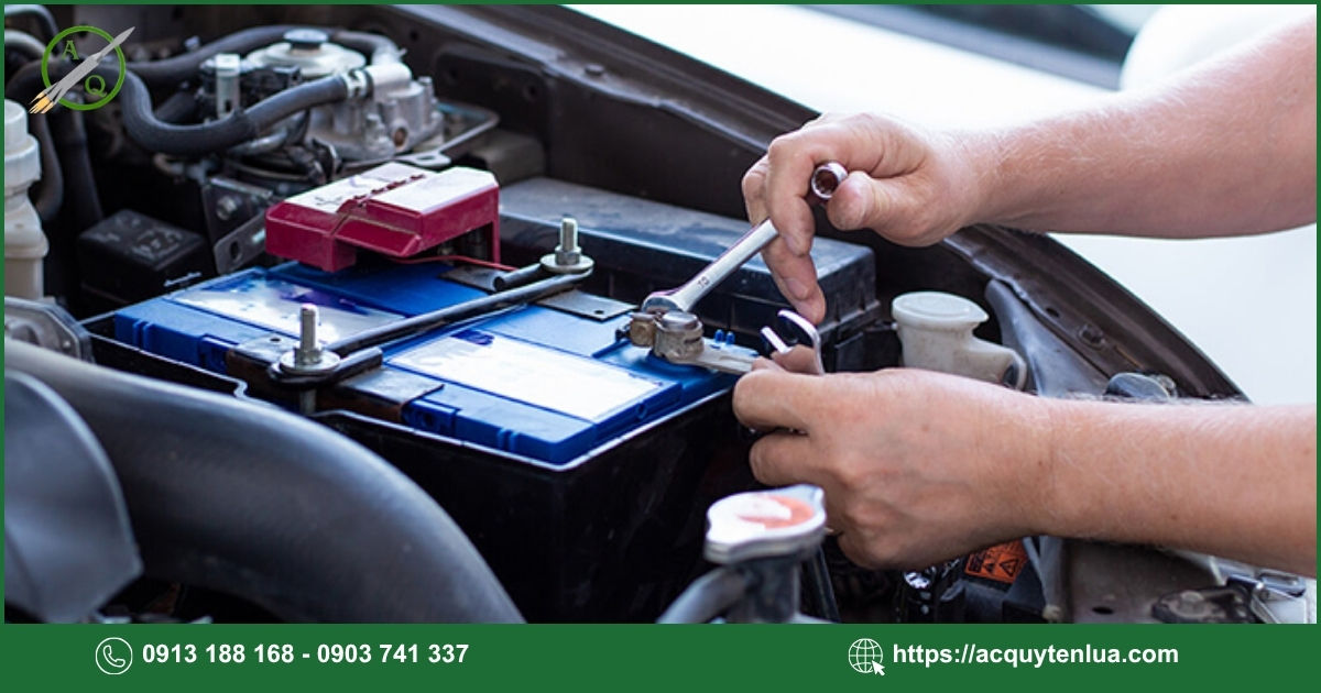 Quy trình thay bình ắc quy cho xe Kia EV6