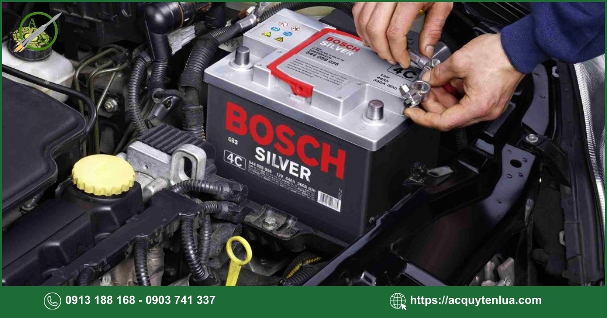 Quy trình thay bình ắc quy cho xe Mazda Lantis