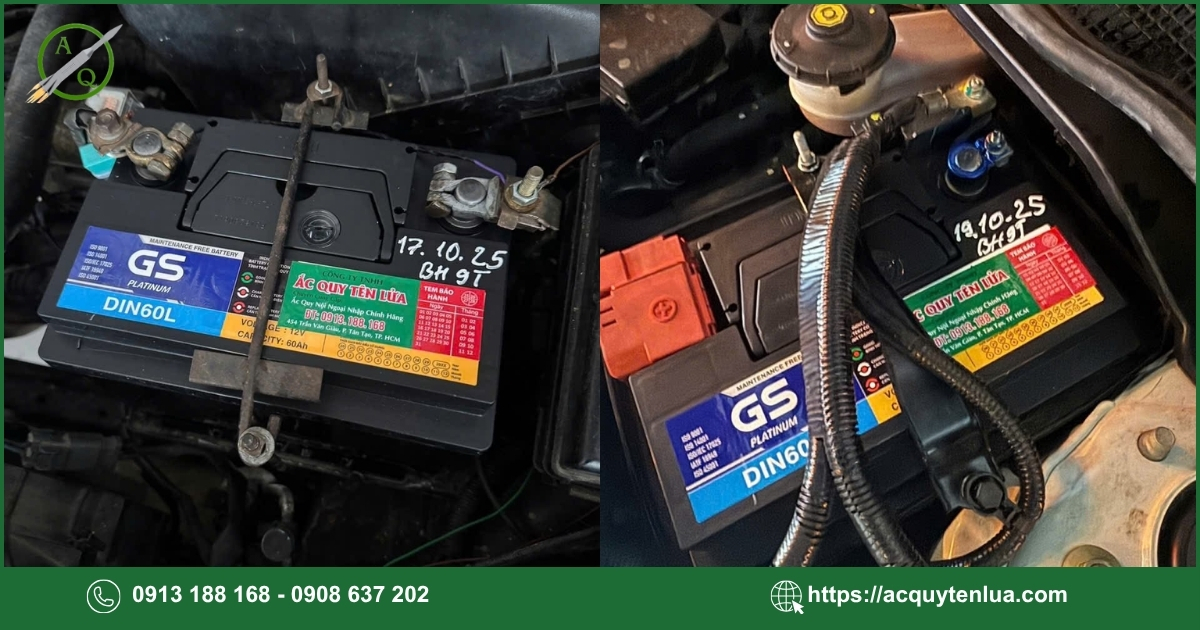 Quy trình thay bình ắc quy cho xe Mazda MX-30
