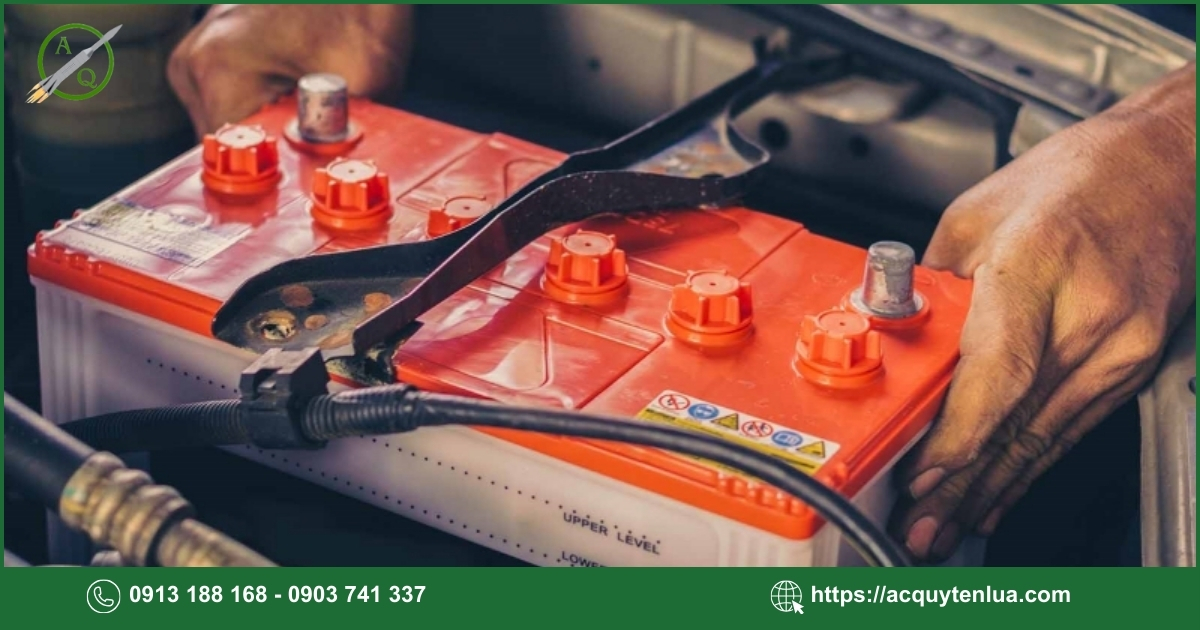Quy trình thay bình ắc quy cho xe Toyota BZ4X