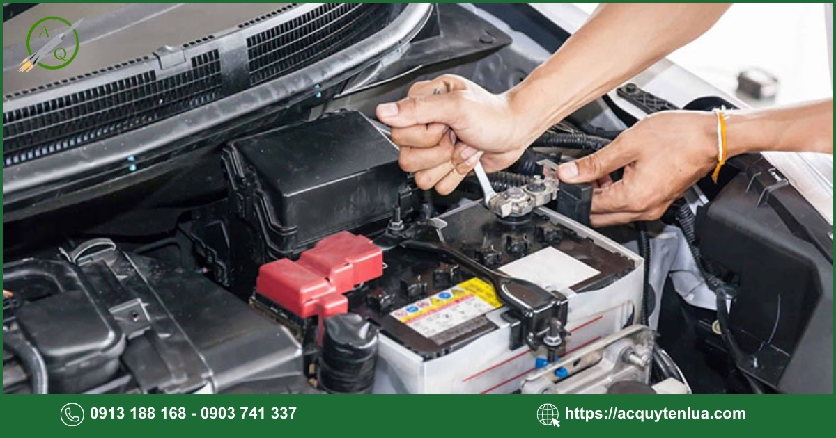 Quy trình thay bình ắc quy cho xe Toyota Fortuner 2017 đến nay