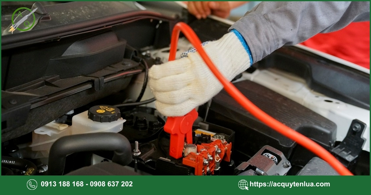 Quy trình thay bình ắc quy cho xe Toyota Zace