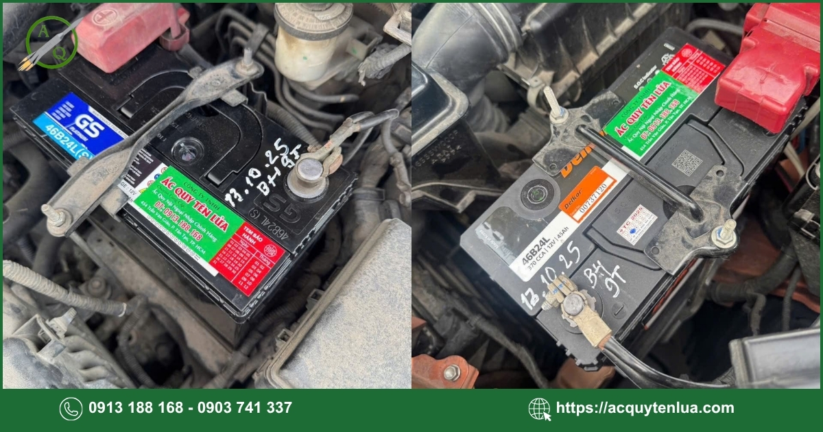 Quy trình thay bình ắc quy đúng kỹ thuật cho xe Ford Everest Wildtrak