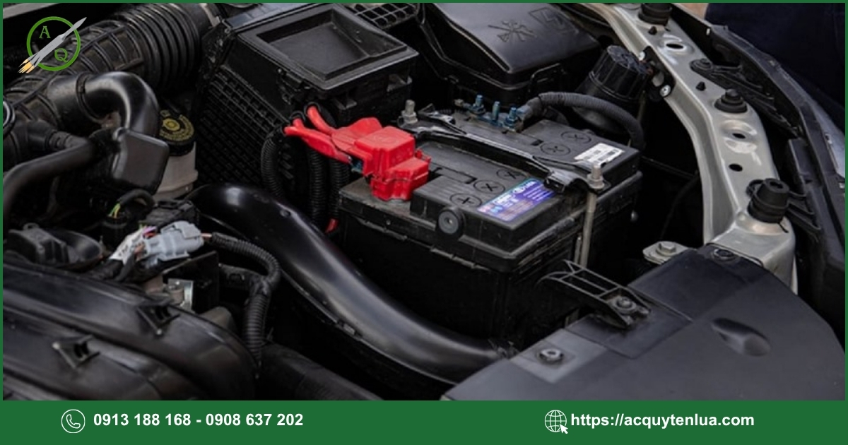 Quy trình thay bình ắc quy xe Chevrolet Captiva