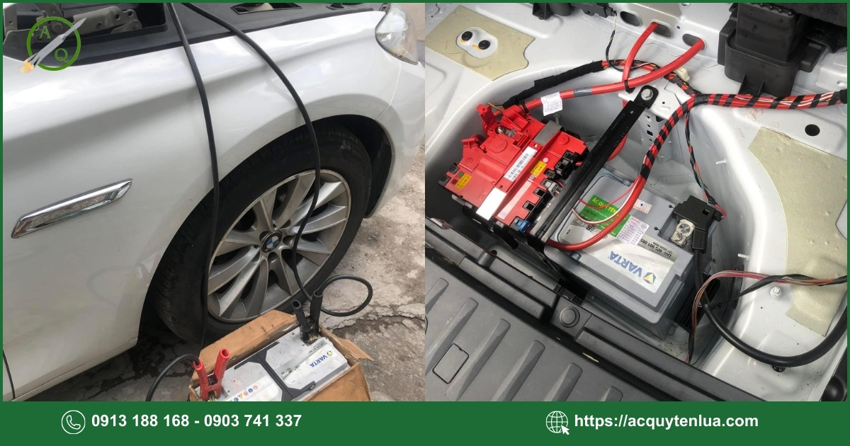 Quy trình thay bình ắc quy xe Honda Jazz tại Ắc Quy Tên Lửa