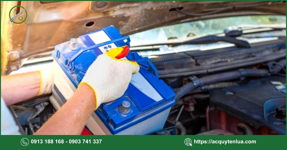 Quy trình thay bình ắc quy xe Toyota Prius tại Ắc Quy Tên Lửa