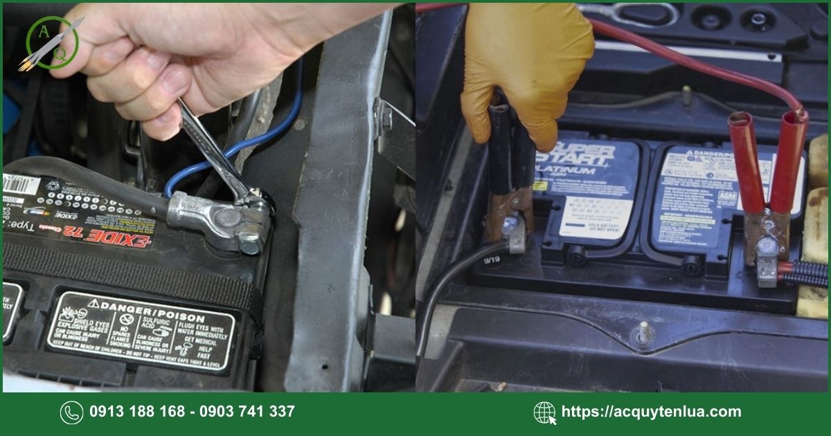 Quy trình từng bước thay bình ắc quy xe Honda Pilot