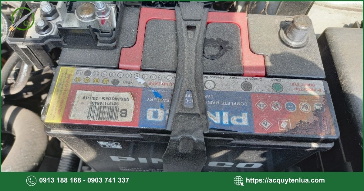 Xe Kia Soluto sử dụng bình ắc quy gì?